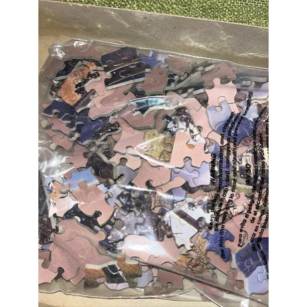 Tuco‎ Picture Puzzle Triple Thick Pieces , Teton Trail Vintage